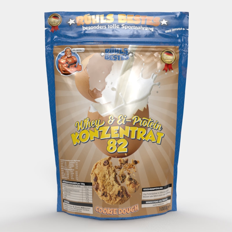 Ei & Whey Protein Konzentrat Cookie Dough